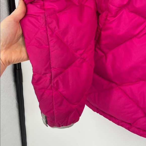 The North Face Women's Fuchsia 550 Down Quilted Puffer Jacket XL - Picture 13 of 13